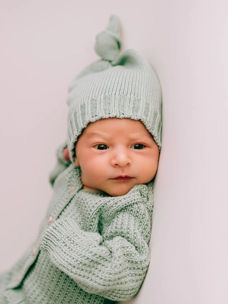 Mint knot Hat