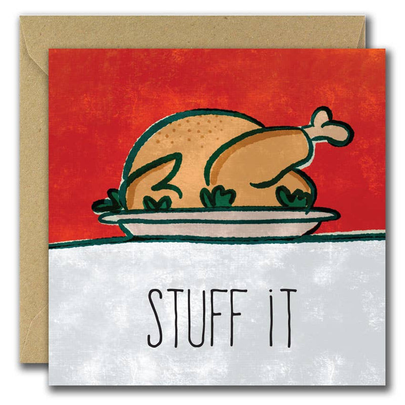 Stuff It FSC Christmas Card with Kraft Envelope