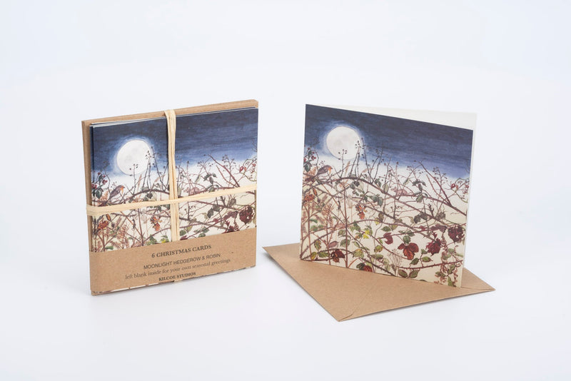 Kilcoe 6 Pack of Moonlight Christmas Cards