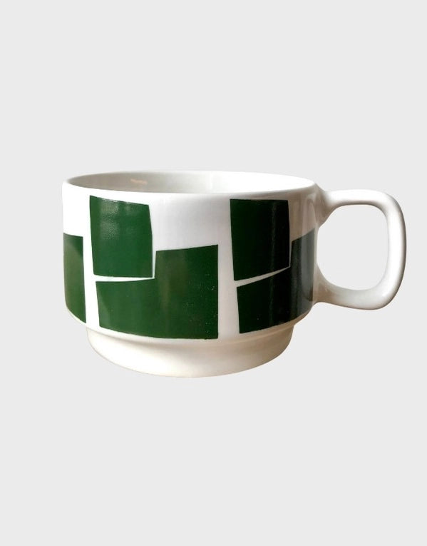 Stackable Mug- Green Graphic