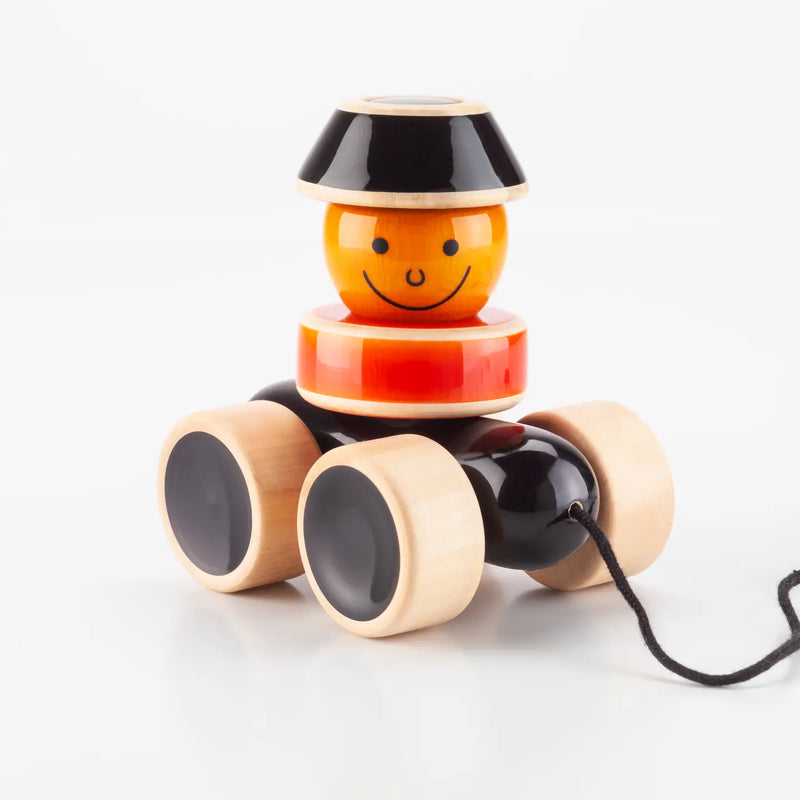 Wooden Pull along Toy and Stackable Toy