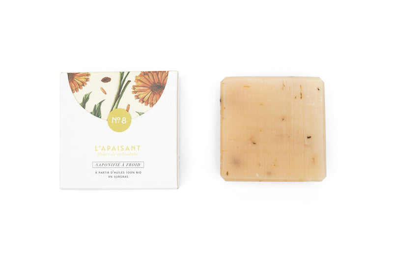 CalmingLemongrass and Calendula Organic Savon Soap