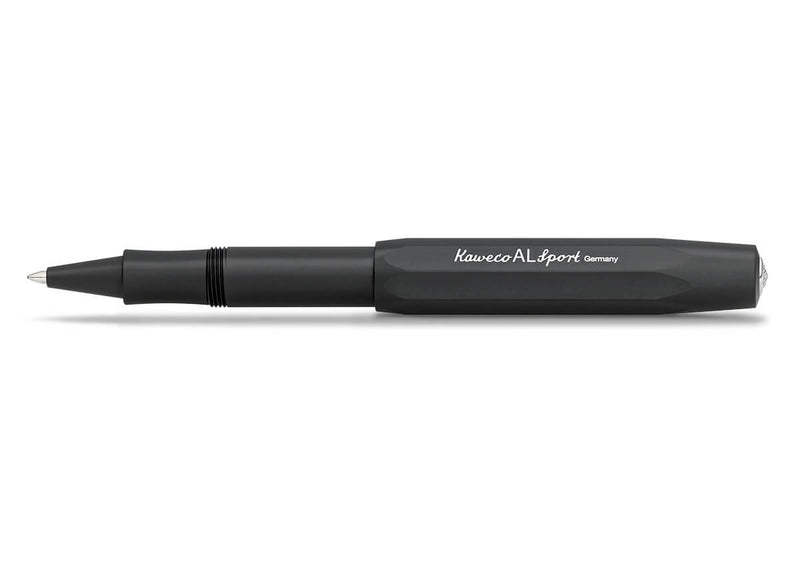 gel roller pen is lightweight as it is made from aluminium. Matt black