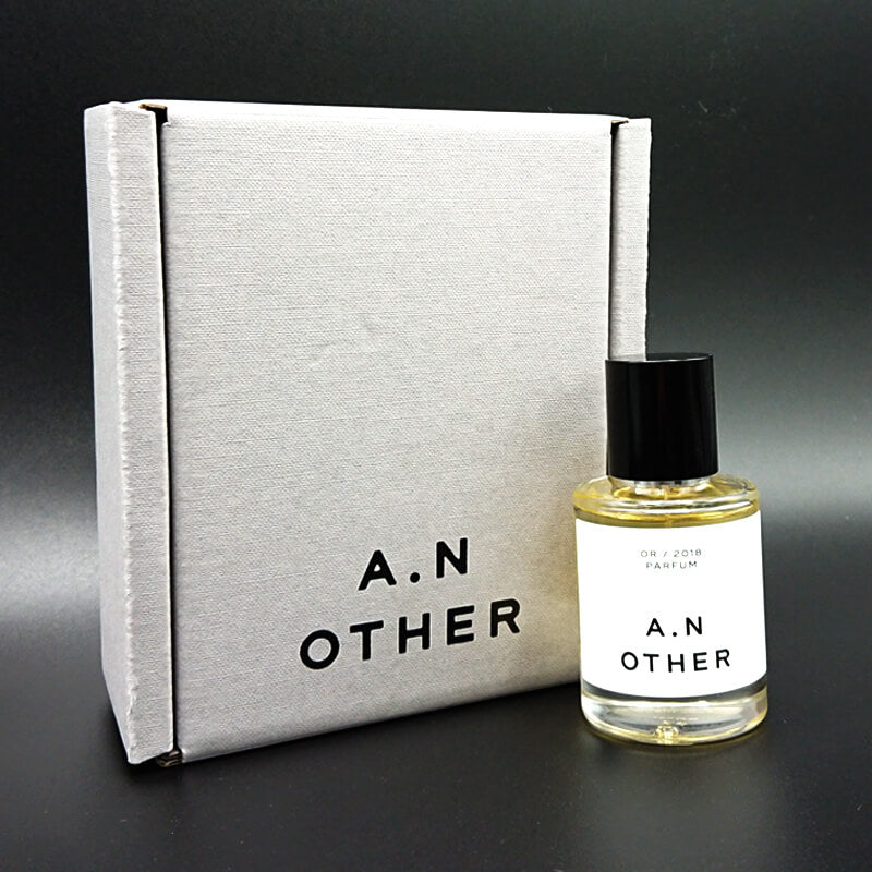 Oriental OR 2018. A.N Other entire perfume collection is gender-neutral. Fragrances are free from parabens, phthalates, dyes, toxins, and preservatives. 100% vegan and cruelty-free. Ingredients are ethically sourced. 