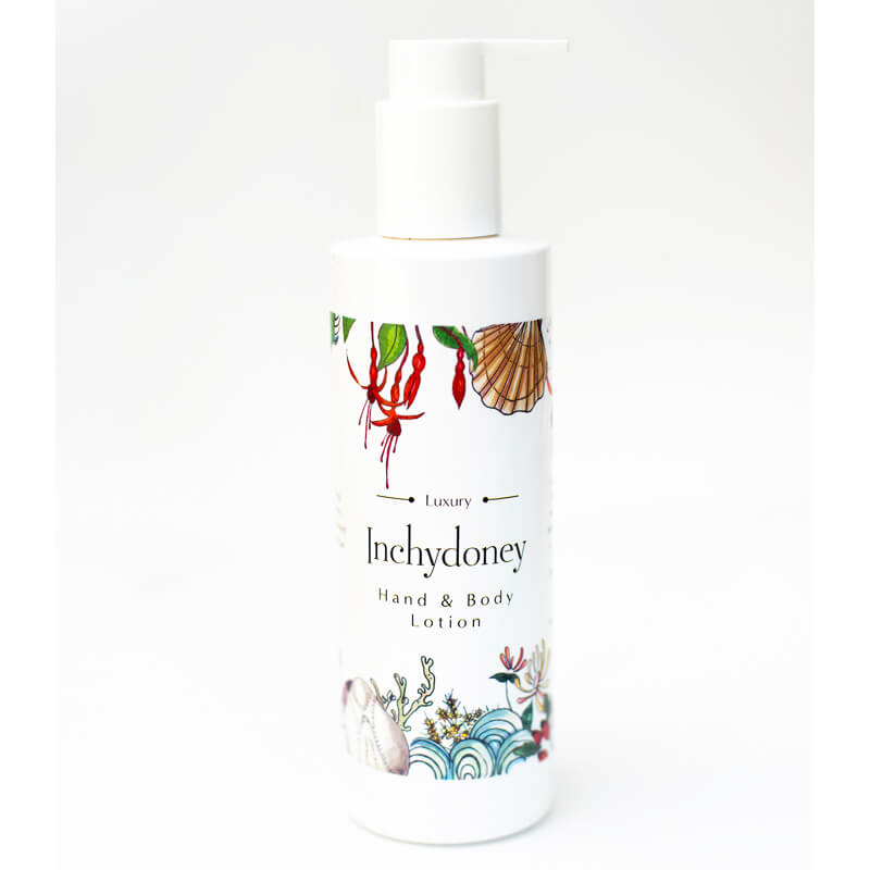 A moisturizing hand and body lotion made using organic sunflower seed oil to soothe and protect dry skin. Contains more than 2% pure lavender essential oil. Made in Inchydoney, Cork