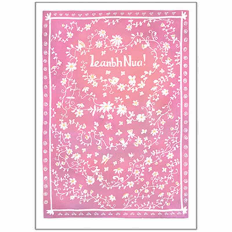 new baby girl greeting card