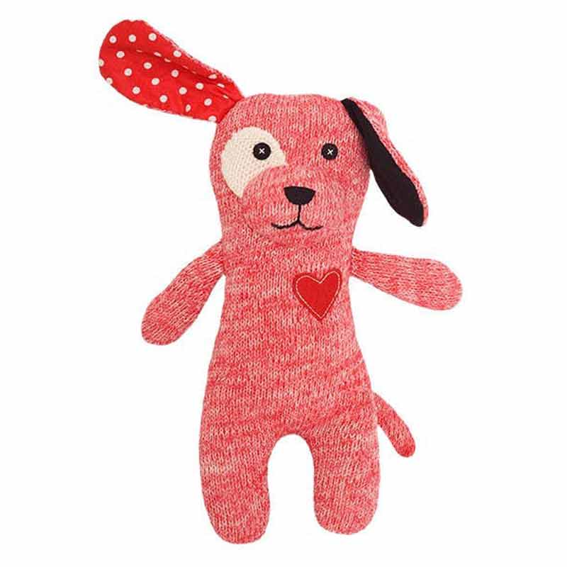 Soft toy red dog