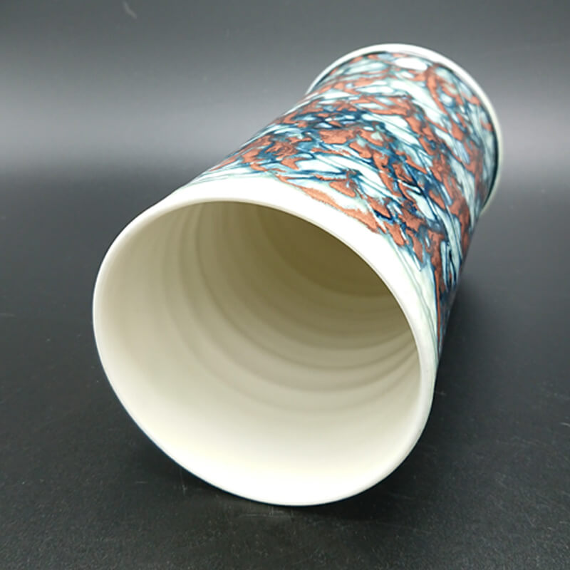 Porcelain vase dark